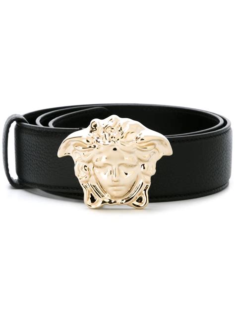 black madusa versace belt|Versace: Black Medusa Belt .